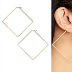 Girl boss gold hoops from Uncommon James